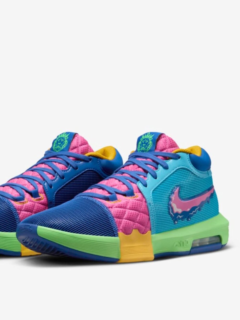 Men's Nike LeBron Witness 8 'I Promise School  Without Tab' | Multi-Color 10
